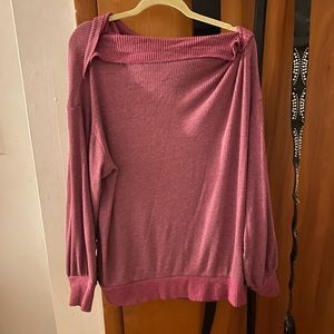 Free People off the shoulder sweater 24 hour sale